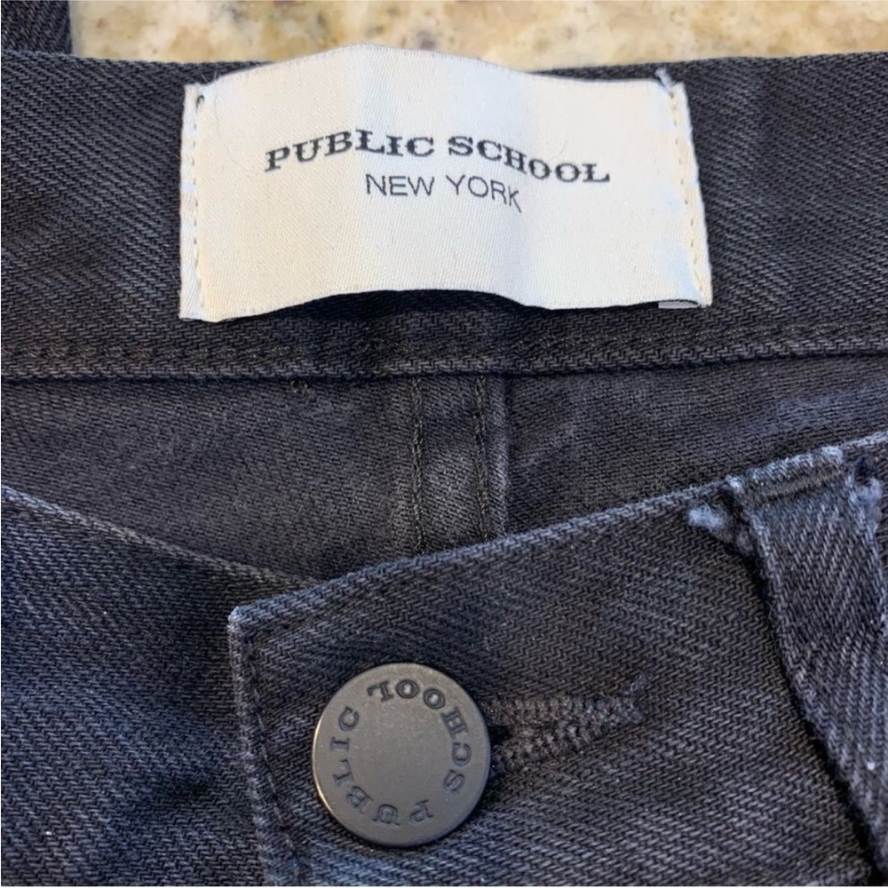 Public School Charcoal Denim Pants